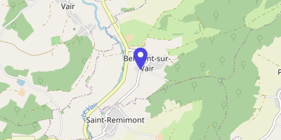 Carte OpenStreetMap — 250 rue de la Voie, Belmont-sur-Vair