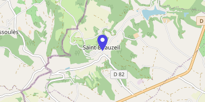 Carte OpenStreetMap — Saint-Beauzeil