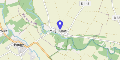 Carte OpenStreetMap — 6 rue du Vieux-Moulin, Magnicourt