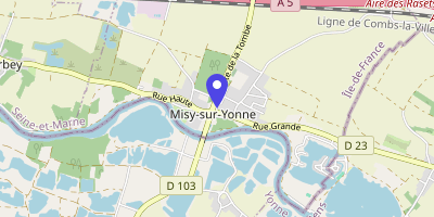 Carte OpenStreetMap — 4 rue de l'Église, Misy-sur-Yonne