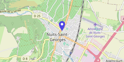 Carte OpenStreetMap — Place d'Argentine, Nuits-Saint-Georges