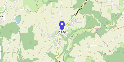 Carte OpenStreetMap — 799 route de Bourg-en-Bresse, Pizay