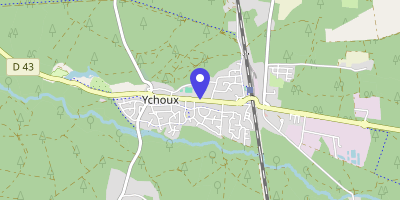 Carte OpenStreetMap — Rue Félix-Arnaudin, Ychoux