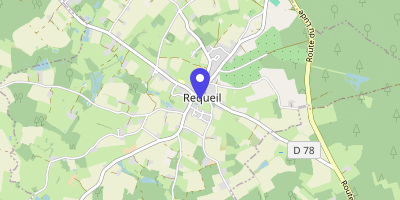 Carte OpenStreetMap — Place du 8-Mai-1945, Requeil