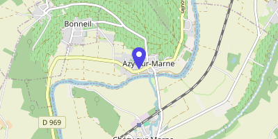 Carte OpenStreetMap — 16 rue de la Vallée, Azy-sur-Marne
