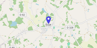 Carte OpenStreetMap — 2 place Jean-Teilliet, Esse
