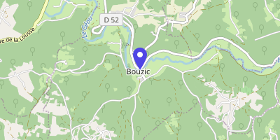 Carte OpenStreetMap — 6 rue de l'Ancienne Forge, Bouzic