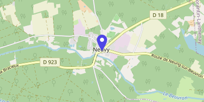 Carte OpenStreetMap — 21 route de Neung-sur-Beuvron, Neuvy