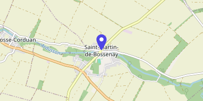 Carte OpenStreetMap — 2 rue de Chaillouet, Saint-Martin-de-Bossenay