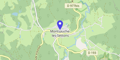 Carte OpenStreetMap — 1 Place du 25-Juin-1944, Montsauche-les-Settons
