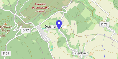 Carte OpenStreetMap — 32 rue Louis-Philippe-Kamm, Drachenbronn-Birlenbach