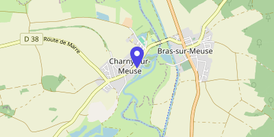 Carte OpenStreetMap — 4 place de la Mairie, Charny-sur-Meuse