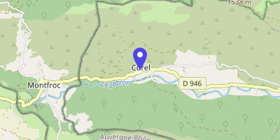 Carte OpenStreetMap — Le Village, Curel