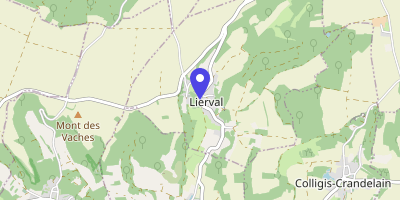 Carte OpenStreetMap — 13 rue du Village, Lierval