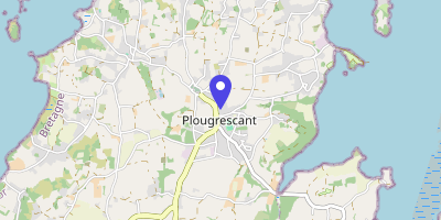 Carte OpenStreetMap — 4 Place de la mairie, Plougrescant