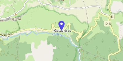 Carte OpenStreetMap — Village, Gatuzières