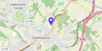 Carte OpenStreetMap — Route d'Albi, Castelmaurou