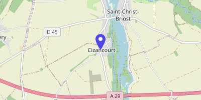 Carte OpenStreetMap — Rue d'Epenancourt, Cizancourt