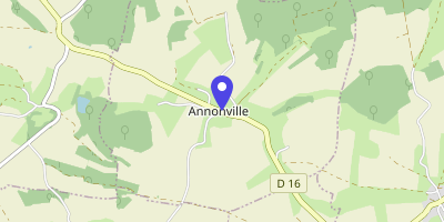 Carte OpenStreetMap — 12 rue Principale, Annonville