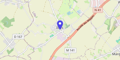 Carte OpenStreetMap — 3-5 rue de la Mairie, Illies