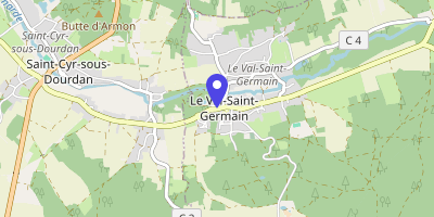 Carte OpenStreetMap — 93 bis rue du Village, Le Val-Saint-Germain