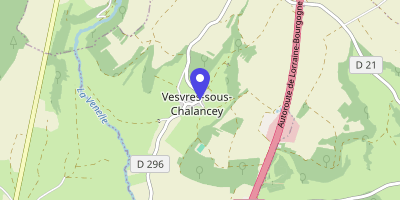 Carte OpenStreetMap — 23 Grande-Rue, Vesvres-sous-Chalancey