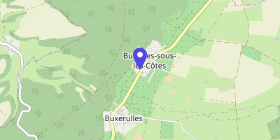 Carte OpenStreetMap — 5 Grande-Rue, Buxières-sous-les-Côtes