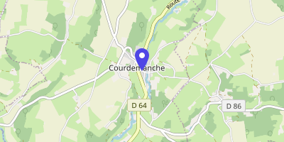 Carte OpenStreetMap — 13 rue du Collège, Courdemanche