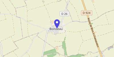 Carte OpenStreetMap — 8 rue des Fontaines, Boisseau