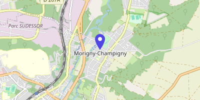Carte OpenStreetMap — 5 rue de la Mairie, Morigny-Champigny