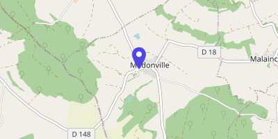 Carte OpenStreetMap — 2 rue de la Mairie, Médonville
