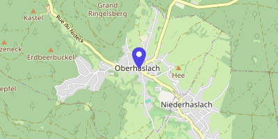 Carte OpenStreetMap — 22 rue du Nideck, Oberhaslach