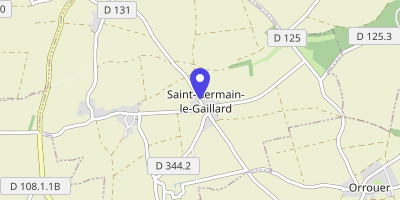 Carte OpenStreetMap — 4-6 rue de la Charentonne, Saint-Germain-le-Gaillard