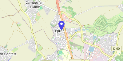 Carte OpenStreetMap — Place Francis-Bernard, Épron