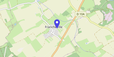 Carte OpenStreetMap — 1 rue Jeanne-Martin, Francheville