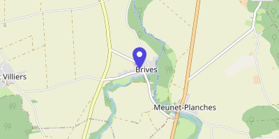 Carte OpenStreetMap — 4 chaussée de César, Brives