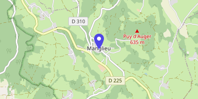 Carte OpenStreetMap — 10 Place de l'Abbatiale, Manglieu