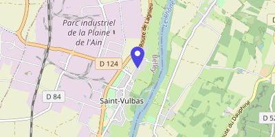 Carte OpenStreetMap — 403 rue Claires-Fontaines, Saint-Vulbas