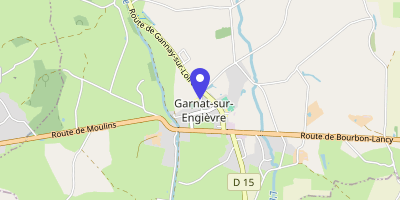 Carte OpenStreetMap — 17 rue de la Mairie, Garnat-sur-Engièvre