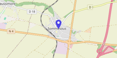 Carte OpenStreetMap — 29 rue du Chauffry, Sommesous
