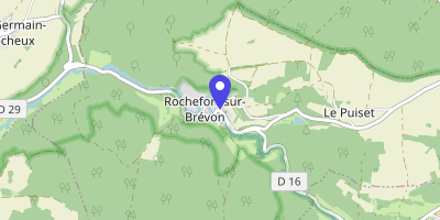 Carte OpenStreetMap — 1 rue de l'Église, Rochefort-sur-Brevon