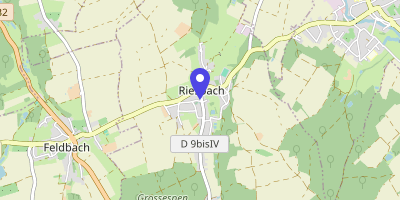 Carte OpenStreetMap — 2 rue de l'Église, Riespach