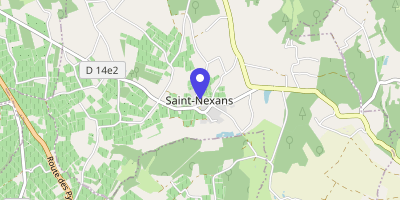 Carte OpenStreetMap — 200 route du Bourg, Saint-Nexans