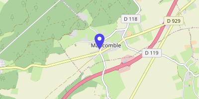 Carte OpenStreetMap — 18 rue du Buis, Maucomble