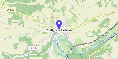 Carte OpenStreetMap — 1 place Saint-Adrien, Mailly-le-Château