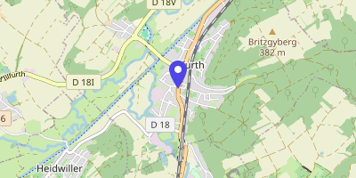 Carte OpenStreetMap — 2 route d'Altkirch, Illfurth