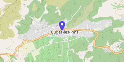 Carte OpenStreetMap — Place Stanislas-Fabre, Cuges-les-Pins