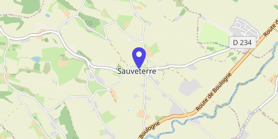 Carte OpenStreetMap — 24 place Élie-Rançon, Sauveterre