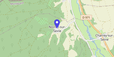 Carte OpenStreetMap — 4 place de la Mairie, Noiron-sur-Seine