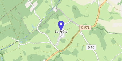 Carte OpenStreetMap — 2 rue du Calvaire, Le Fréty